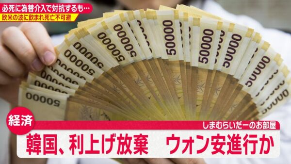 【ゆっくり解説】韓国、利上げを断念してウォン安ルート突入か？欧米市況でどのみち死亡はほぼ確定的の模様【海外の反応】