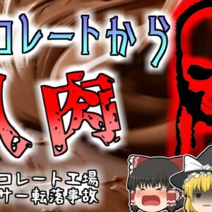 【2009年】チョコレート工場で発見された''人間だったモノ''…大型加熱ミキサーで一体何が？作業員はどうして一人でそんな所に？『チョコレートミキサー転落事故」　【ゆっくり解説】