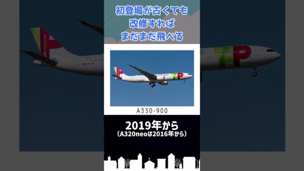 旅客機のリノベーション（刷新）は意外に珍しくない？ #shorts