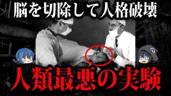 人間をおもちゃにした。人類が行った最悪の実験７選　【ゆっくり解説】