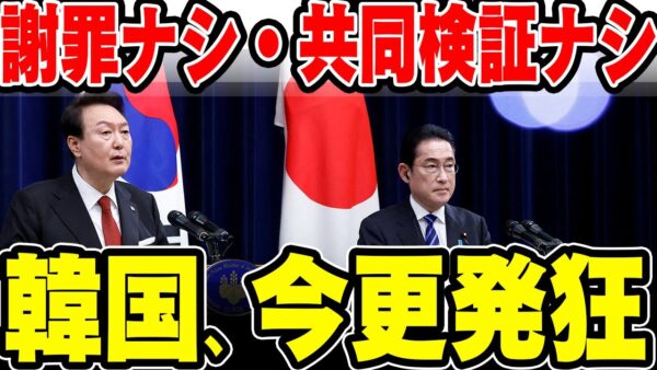 【海外の反応】韓国、謝罪ナシ、福島共同ナシの日韓首脳会談に発狂