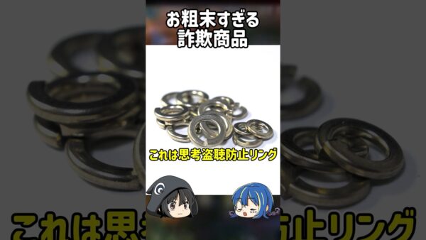 【１分解説】フリマサイトに蔓延る、お粗末すぎる詐欺商品とは？【ゆっくり解説】#shorts