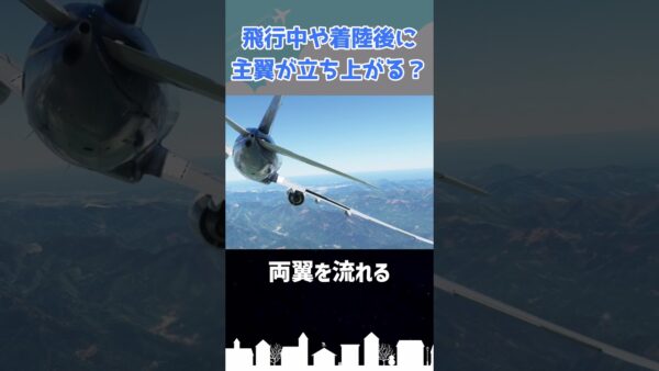 翼の一部が立ち上がる？スポイラーってなんだ？ #shorts