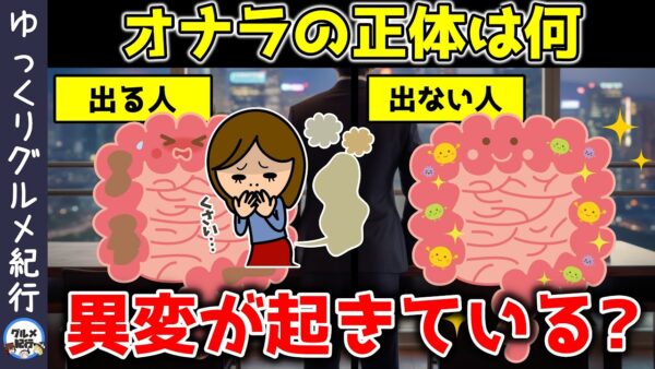 【ゆっくり解説】オナラをなくす方法！？オナラは何で出来ているのか、原因と対策法