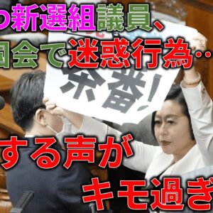 【政治まとめ】迷惑をかけることでしかアピールできないれいわ新選組＆仁藤夢乃のお気持ち表明が理屈に合わない件