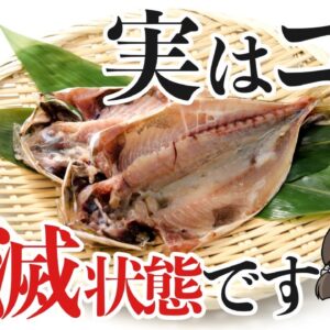 【悲報】日本人の深刻な干物離れ…このままだとマジでヤバいです