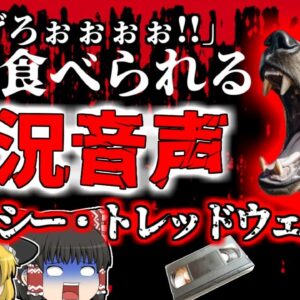 【2003年】熊に食べられ絶命するまでの実況音声 