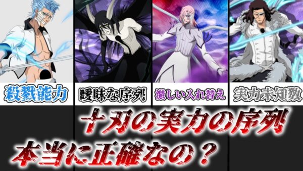 【ゆっくり解説】殺戮能力？それとも実力順？ 十刃の序列が正確かどうかを徹底考察【BLEACH】