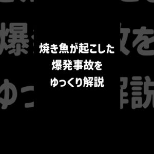 【１分解説】主婦を襲った意外すぎる爆発物とは？【ゆっくり解説】#shorts