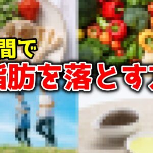 【ゆっくり解説】体脂肪を短期間で落とす方法5選！