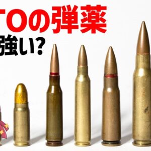 【武器解説】NATO弾薬比較、7.62mm、5.56mm、12.7mmの強さ、性能について【ライフル編】