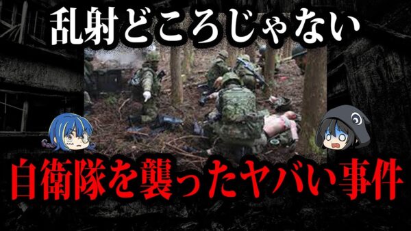 顔がぐちゃぐちゃの自衛官？自衛隊が遭遇した恐ろしすぎる事件６選