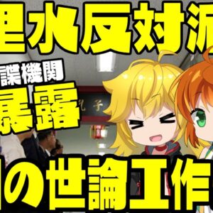 韓国の防諜当局「福島処理水放出反対派は中国の工作員だぞ」【ゆっくり解説】