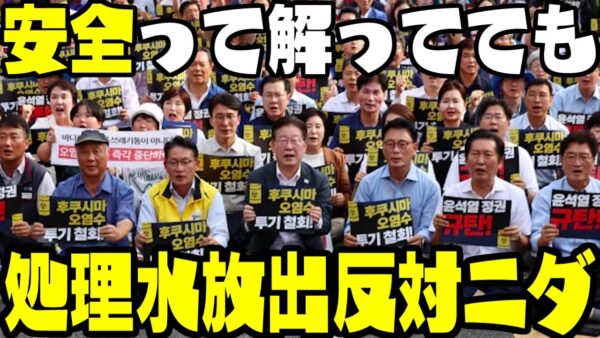 【アホ】韓国の放射線権威、「原発事故の時に濾過なく放出、安全性すでに検証」【だが放流には反発】【ゆっくり解説】