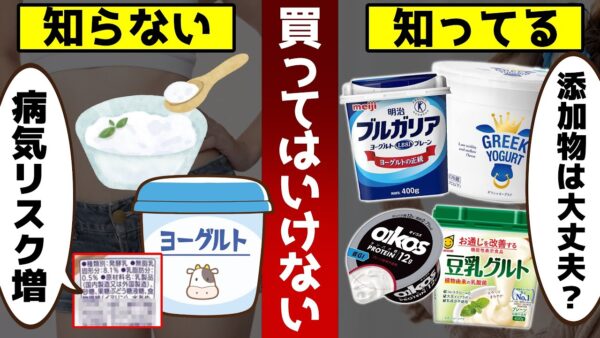 【ゆっくり解説】買ってはいけない！99％の人が知らないヨーグルトの危険な添加物！