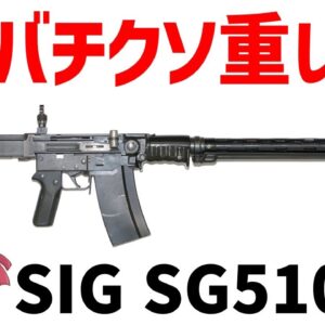 <span class="title">【武器解説】シグSG510、性能は高いが超重いスイスのライフル</span>