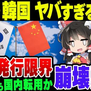 中国経済と韓国経済、どっちがヤバイ？外平債すら目的外使用する韓国の現状【ゆっくり解説】
