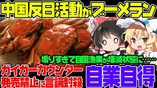中国、ガイガーカウンター発売禁止にするも自分たちの環境がやばい事にやっと気づいた模様【ゆっくり解説】