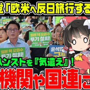 【ゆっくり解説】韓国野党、国連機関に突撃宣言！反日の為なら常識はかなぐり捨てる模様