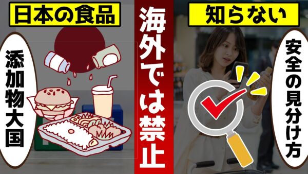 【ゆっくり解説】海外で禁止されている日本の食品8選！日本は添加物大国