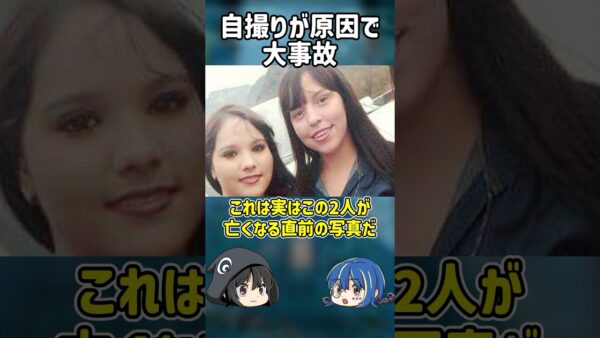 【１分解説】自撮りが原因で命を落とした事故【ゆっくり解説】#shorts