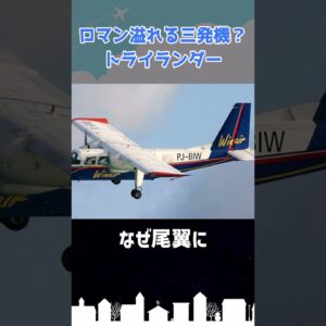 小さなロマンあふれる３発機「トライランダー」 #shorts