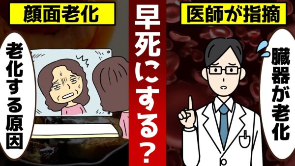 【ゆっくり解説】老け顔の人は早死にする？医師が指摘｢体内で老化が進んでいる臓器」とは
