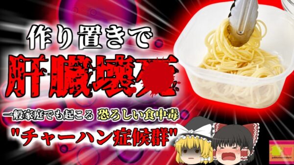 【2008年】大学生「楽だし作り置きしておこ」→5日前のパスタを食べ肝臓が壊4 