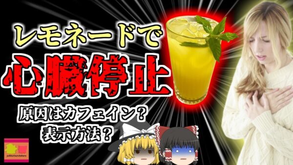 【2022年】飲み放題のレモネードを飲んだ女子大生 発作を起こして4亡 遺族が店を提訴 原因はカフェインと難病？【ゆっくり解説】