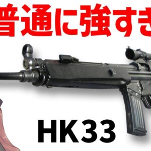 【武器解説】ヘッケラー＆コッホ HK33、安定した性能を持つアサルトライフル