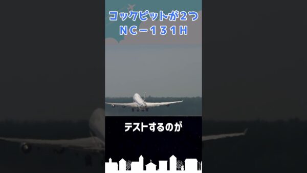 コックピットからコックピットが生えている飛行機がある #shorts