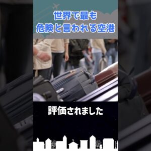世界一危険と評価されたのは日本空港でした… #shorts