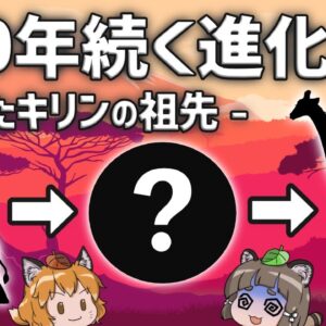 【疑問】キリンの進化途中の化石はなぜ見つからないのか？