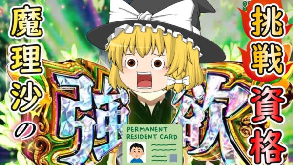 【ゆっくり解説】決定！！魔理沙の来年挑戦する資格【資格】