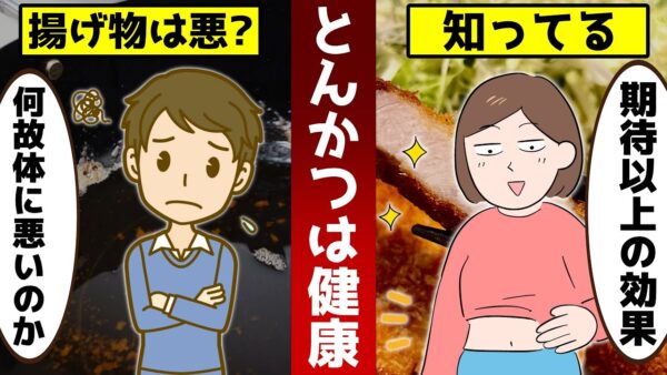 揚げ物は体に悪い？とんかつのダイエット効果が期待以上だった件について【ゆっくり解説】
