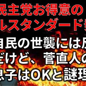 【政治まとめ】立憲民主党のダブスタがまたまたヤバすぎる…＆今、パンダを要請する仙台市長