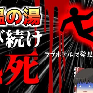 【2006年】ホテルのシャワールームで発見された変4体 熱湯シャワーを浴び続けた状態で全身熱傷を負っていた？【ゆっくり解説】