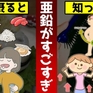 亜鉛を摂り続けると体に何が起こる？本当にすごい健康効果とは【ゆっくり解説】