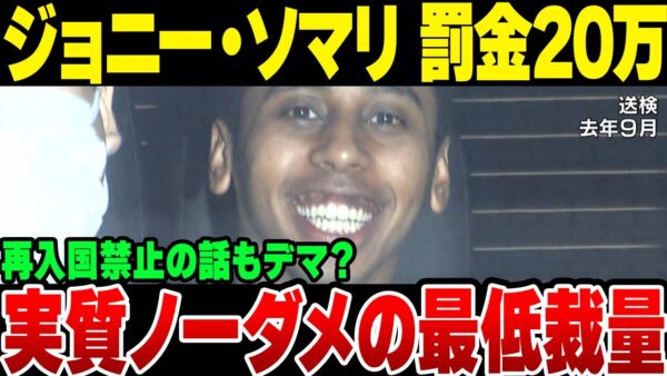 ジョニー・ソマリ、裁判で判決出るも軽すぎる模様！再入国禁止は完全にデマだからご注意【ゆっくり解説】