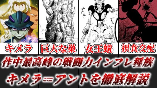 【ゆっくり解説】作中最高峰のインフレ種族 キメラ＝アントを徹底解説【HUNTER×HUNTER】