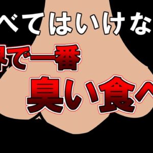 【ゆっくり解説】興味本位で食べないでください。世界で一番臭い食べ物