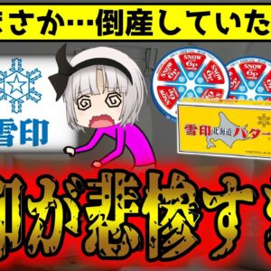 すでに倒産していた！雪印が消滅した事件の内部事情がヤバすぎた件について【ゆっくり解説】