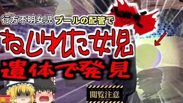 【2024年】リゾートプールで突然消えた女児 誘拐事件として捜索中、配管の中で体がねじ曲がった状態で発見される…『ダブルツリーホテル溺〇事故』【ゆっくり解説】