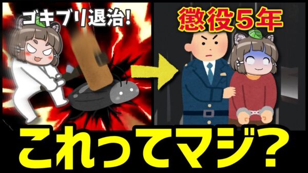【疑問】希少ゴキブリ殺せば「懲役5年」←そんなことありえる？