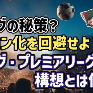 【ゆっくり解説】Jリーグ・プレミアリーグ化構想とは何か？【サッカー】