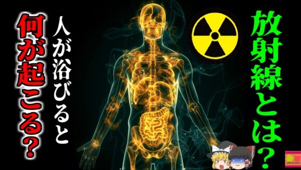 大量被ばくすると何故「ゾンビ」のようになってしまう？激しい嘔吐の原因は？「放射線」「被ばく」とは何なのか？ 【ゆっくり解説】