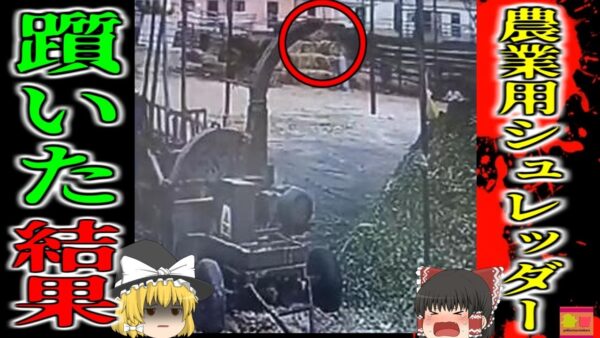 【2020年】農業用大型粉砕機飲み込まれ体が粉々になった作業員…トウモロコシ農場の恐ろしくいい加減な管理『工業用シュレッダー巻き込まれ事故』【ゆっくり解説】