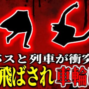 【2023年】バス衝突で窓から飛び出る→列車に轢かれ胴体が真っ二つに…『ブラジリアバス衝突轢過』【ゆっくり解説】