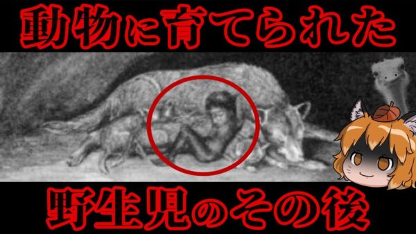 【都市伝説】ダチョウやオオカミに育てられた驚愕の野生児5選