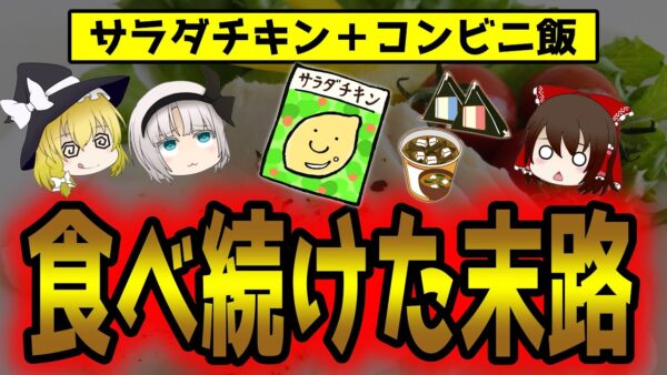 サラダチキンを毎日食べ続けると！一緒に食べると効果的なコンビニ食材【ゆっくり解説】